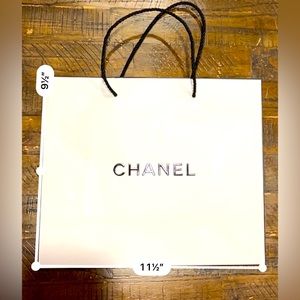 Chanel gift shopping bag